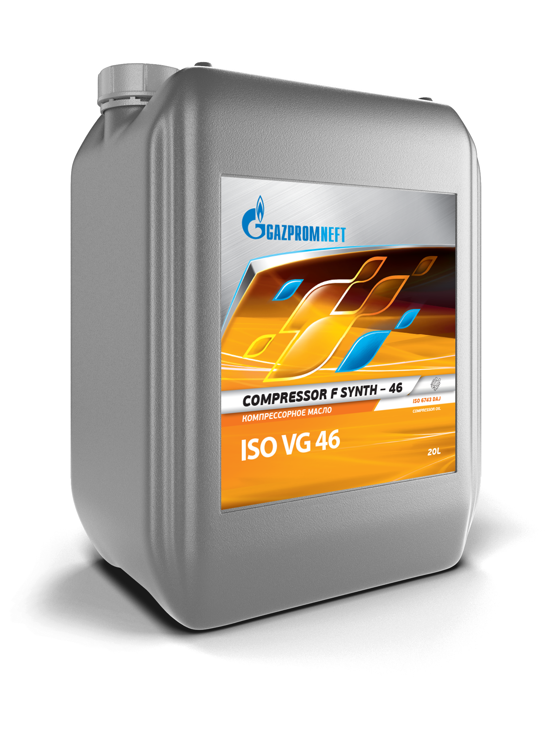 Масло компрессорное Gazpromneft Compressor F Synth-46 20л